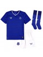 Billige Everton Thierno Barry #11 Hjemmedraktsett Barn 2025-26 Kortermet (+ Korte bukser)